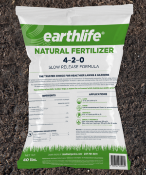 Bag of Earthlife Fertilizer